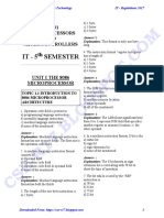 Ec8691 Microprocessors and Microcontrollers MCQ