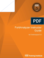 FortiAnalyzer 6.4 Instructor Guide