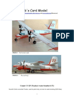 Bob's Card Model: Conair C S 2F (Tracker) Water-Bomber (1:72)