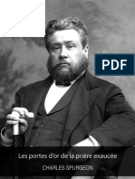 105 Charles Spurgeon Les Portes D or de La Priere Exaucee