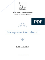 Cours - Management Interculturel