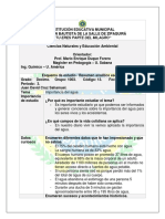 Esquema de Estudio Importancia Del Agua-Juan David Cruz Sahamuel