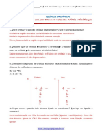 2 - Resolução Da Lista - Estrutura Molecular - TOM e Hibridização