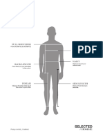 SELECTED HOMME Size Guide