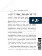 Fallo Corte Concepción Notificación Por Carta