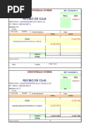 Recibos de Caja II