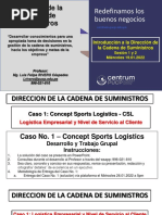 04 DCS Caso 1 Instrucciones Concept Sports Logistics CSL