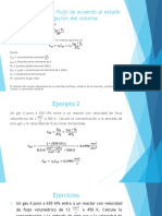 Calculo Del Volumen Del Reactor A Partir de Gráficos de Levenspiel