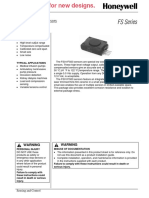 FS Series: FS01/FS03 Force Sensors