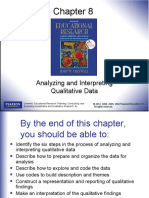 Analyzing and Interpreting Qualitative Data