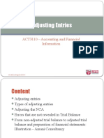 ACT3110 - Adjusting Entries (S)