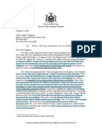 NYS V Trump Et Al Feb - 16 - 2022 - Letter To The Court