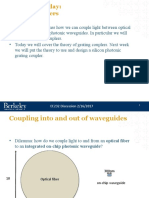 Discussion 5 - Grating Coupler Theory