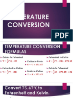 Temperature Conversion