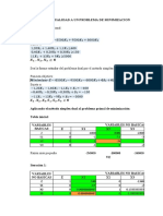 Ejercicio de Análisis Post-Óptimo A Un Problema