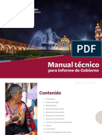 Manual Técnico para Informe de Gobierno Actualización