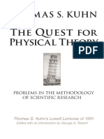 2021 The Quest For Physical Theory