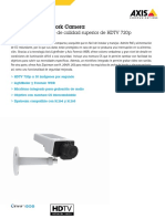 Datasheet Axis m1134 Network Camera Es ES 356330