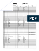 Parts List - LH430-61