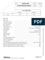 12M33G1100/6 Powerkit Engine Datasheet: Ratings