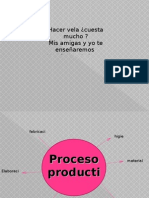 Proceso Productibo de La Vela