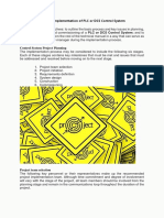 Project Planning and Implementation of PLC or DCS Control System