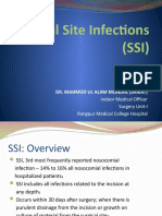 Surgical Site Infections (SSI) : Dr. Mahmud Ul Alam Mondal (Saikat)