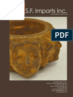 S.F. Imports Inc.: Stoneware Catalogue