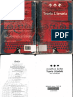 CULLER, Jonathan - Teoria Literária - Uma Introdução