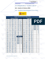 Centro de Enseñanza "López Arce": Plantilla Provisional - Auxiliares Administrativos (Turno Libre)