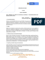 Circular No. 001-2022 - Convocatoria Apoyos de Sostenimiento-I-2022