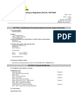 Safety Data Sheet According To Regulation (EC) No 1907/2006