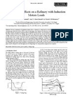 Voltage Sag Effects On A Refinery With Induction Motors Loads