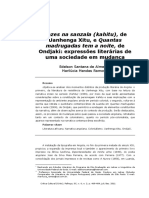 Vozes Na Sanzala (Kahitu), de Uanhenga Xitu, e Quantas Madrugadas Tem A Noite, de Ondjaki - Analises