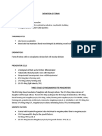 Week 1 - Hematology 2 Lecture