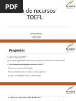 Presentación TOEFL