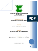 Arreglos Vectores Y Matrices Trabajo Final