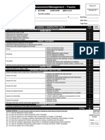 Patient Assessment - Management Trauma