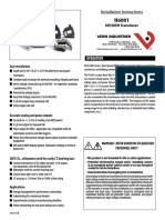 Operation: KW/KWH Transducer