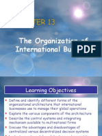 The Organization of International Business