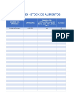 Inventario Restaurante