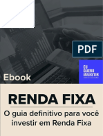 Ebook de Renda Fixa