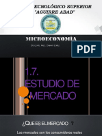 1.7 Estudio de Mercado