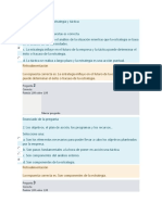 Evaluacion - Bloque 1 Estrategia Empresarial - Modulo 2,3 y 4