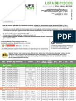 Lista de Precios Distribuidor Independiente-Nacional - 18.03