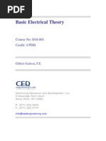 Basic Electrical Theory: Course No: E04-001 Credit: 4 PDH