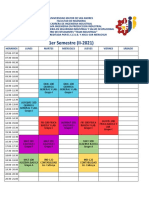 Horarios IND 2-2021