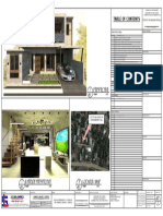 A-01 Perspective, Interior Perspective, Location Map, Table of Contents