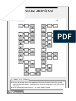 2juego (Tarjetas Aritméticas) Grupo Azarquiel-SM