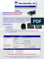 Flexible Graphite Sheet: MIL DTL 24696C TYPE 1